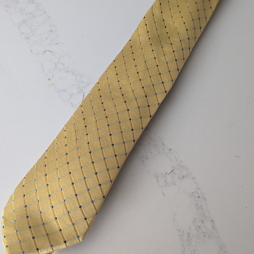 Geoffrey Beene Yellow Tie